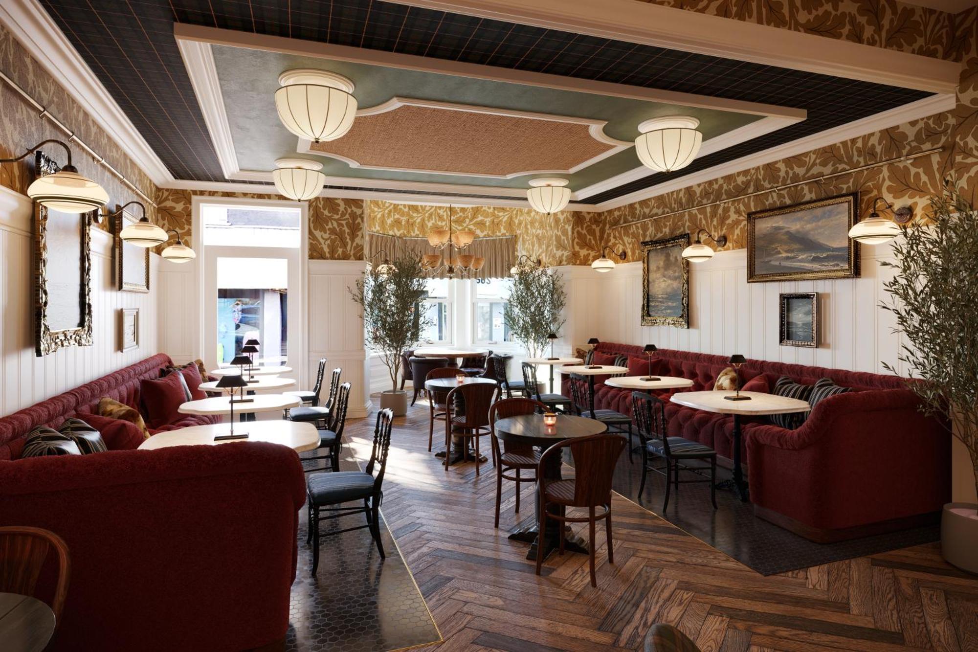 Hotel Portrush Adelphi Zewnętrze zdjęcie Interior of the restaurant